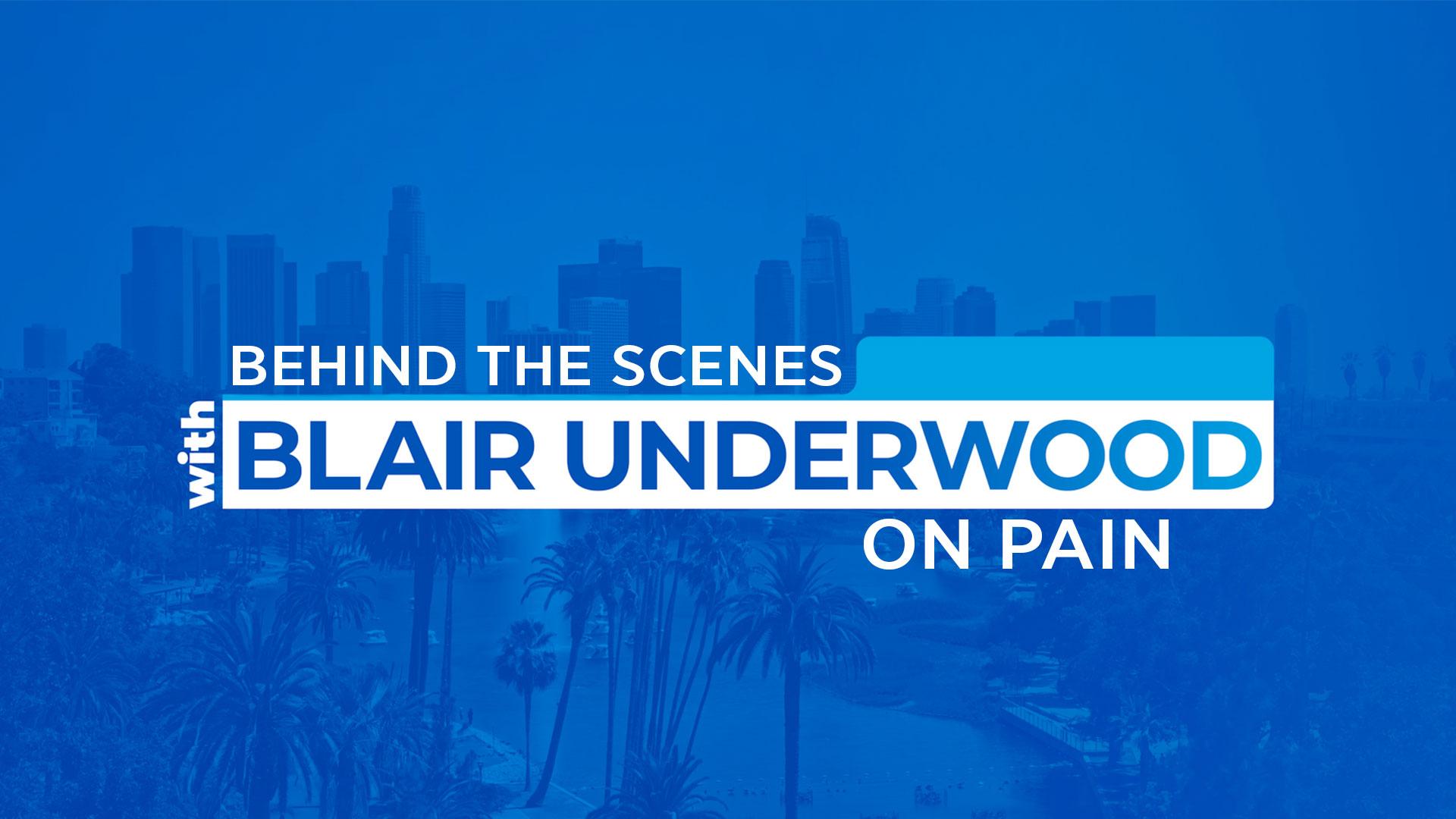 Behind the scenes with Blair Underwood on Pain