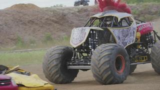 Kayak Fishing vs. Monster Trucks!