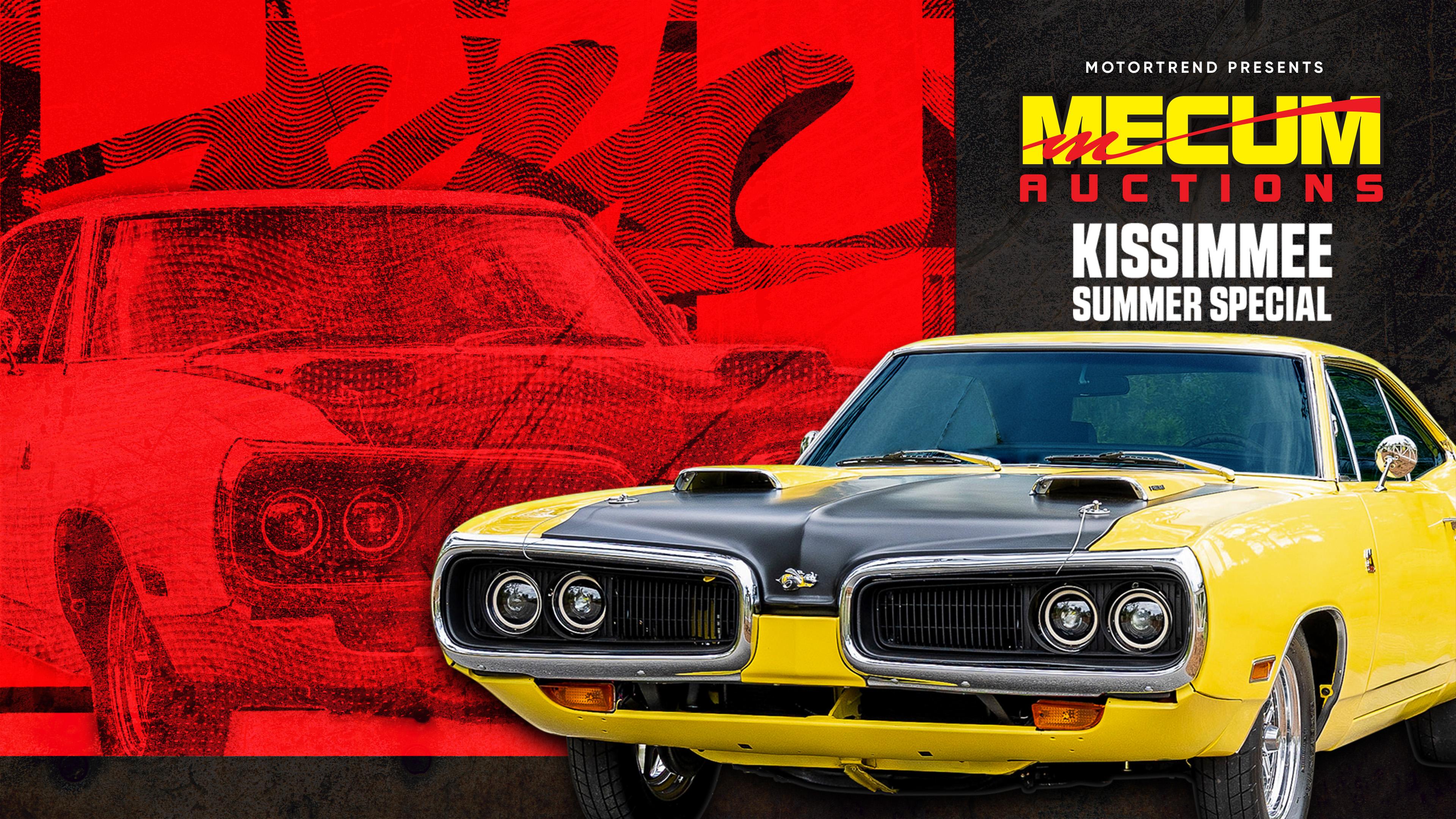 Watch Mecum Auto Auctions Kissimmee Summer Special 2024 Streaming ...