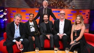 Hugh Grant, Sebastian Stan, Greg Davies, Neneh Cherry