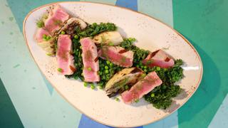 Tart, Tuna, Carbonara, and Claufoutis