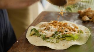 Chicken Caesar Salad Wrap