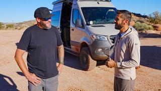 Technomadia: Cherie and Chris; Chad the Van Builder