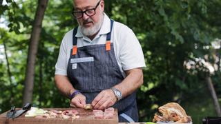 Yakitori-Style Skewers and Pheasant Flatbread