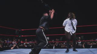 The Rock vs. Mick Foley