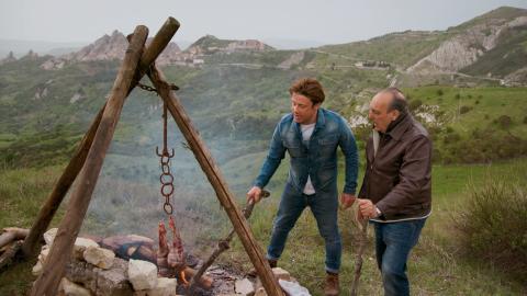 Roasting Hilltop Lamb in Basilicata