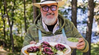 Elk Tenderloin Tostadas and Grilled Rack of Ribs