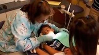 Sextuplets' First Dentist Visit