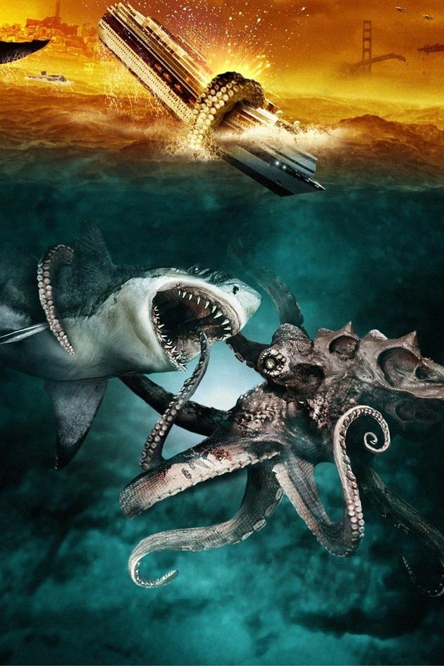 Mega Shark vs. Giant Octopus