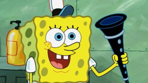 The Curse of Bikini Bottom; Squidward in Clarinetland
