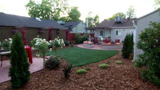 Private Brick Patio Paradise