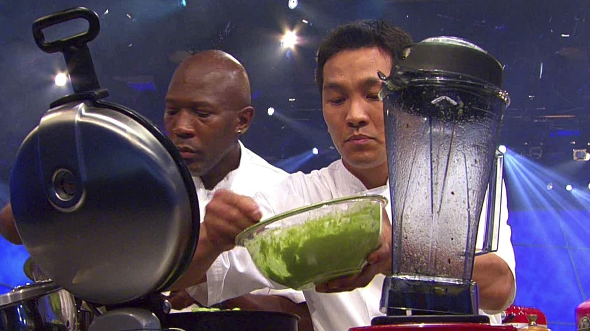 Iron Chef America Garces vs. Cowan