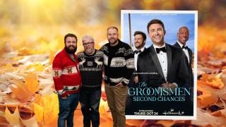 The Groomsmen: Second Chances (Hallmark+ - 2024) ft. Alonso Duralde