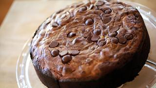 Gemma's Triple Chocolate And Pumpkin Brownie