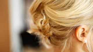 How to Create a Romantic Up-Do for Short Hair