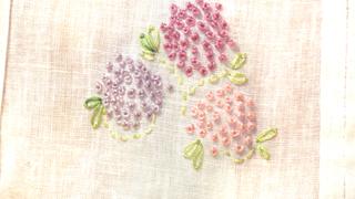 How to Embroider a French Knot