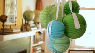 Paper Lantern Chandelier