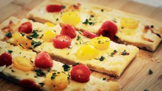 Cherry Tomato Tart Appetizer