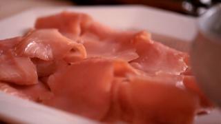 Smoked Salmon on Toast Points
