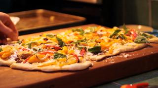 Grilled Vegetable Pizza