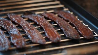 Baked Bacon Candy