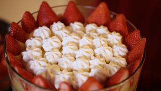 Kelly's Red Berry Trifle No Bake Dessert Recipe