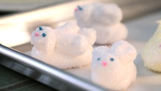 Homemade Marshmallow Bunnies