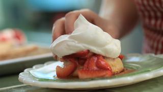 Strawberry Shortcake with Homemade Biscuits Recipe