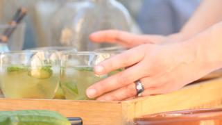 Cucumber Mint Absinthe Cocktail