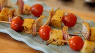 Grilled Cheese Skewer Recipe