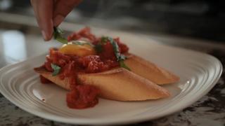 Eggs In Spicy Tomato Sauce