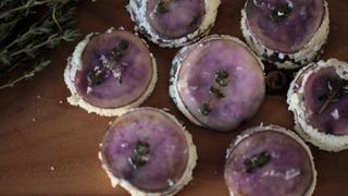 Potato Cakes with Goat Cheese & Thyme