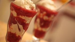 Strawberry Rhubarb Fool Recipe