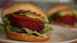 Skillet Veggie Burgers Recipe