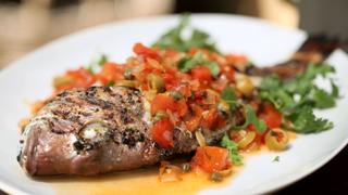 Veracruz Style Grilled Whole Fish