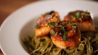Kelly's Seared Scallop Pasta
