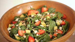 Strawberry Spinach Salad