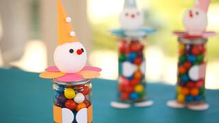 How to Make Clown Favor Jars