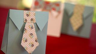 How to Make a Shirt & Tie Favor Box