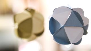 Kid Friendly Craft: Paper Ball Ornaments