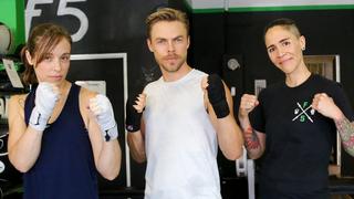 Derek Hough Tries Muay Thai