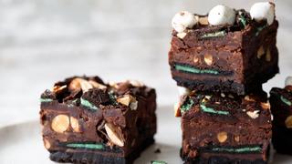 Chocolate Cheesecake Mint Oreo Bar