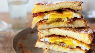 The Ultimate French Toast Breakfast Sandwich