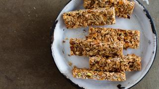 Mango Coconut Granola Bars