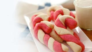 Candy Cane Cookies