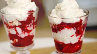 Eton Mess Dessert with Berry Sauce