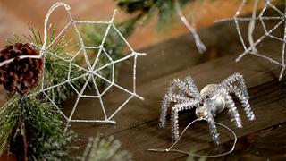 DIY Spider Christmas Tree Ornament